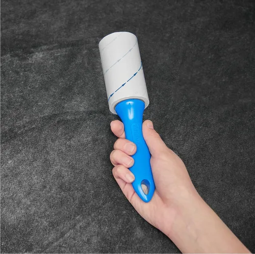 Miniatura 9 de PetLovers Juego de Rodillos Quitapelusas Extra Adhesivos de Gran Valor 450 Hojas para la Eliminación de Pelo de Mascotas y Ropa, Removedor de Pelusa