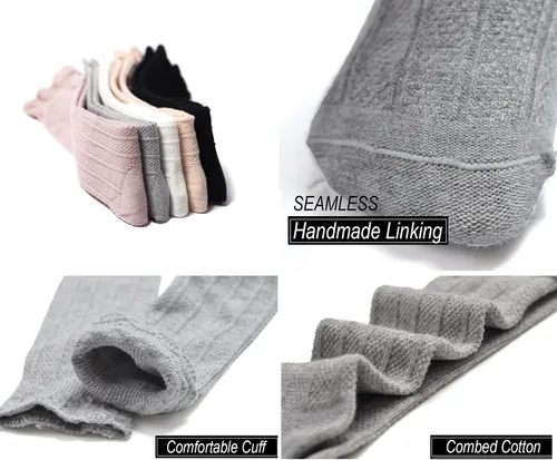 Miniatura 5 de EPEIUS Calcetines altos hasta la rodilla para bebés y niños pequeños (paquete de 3/5)