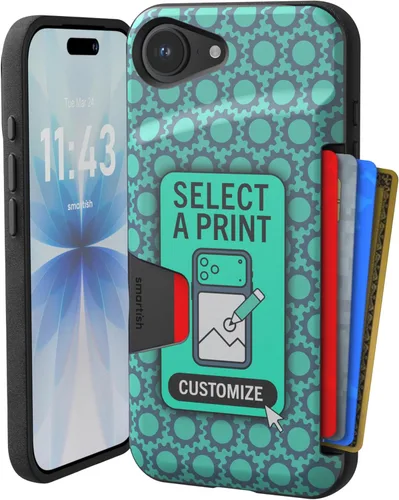 Miniatura 118 de Smartish - Funda tipo cartera para iPhone 11, diseño de cartera volumen 1 [delgada + protectora] con tarjetero - probada para caídas con ranura