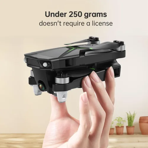 Miniatura 3 de Loolinn Drone GPS con cámara 4K para principiantes como regalo, menos de 8.82 oz, 50 minutos de tiempo de vuelo, dos baterías, foto 4K, video 2K