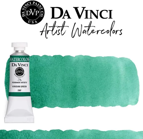 Miniatura 57 de DA VINCI PAINTS Pintura Acuarela Profesional para Artistas, Alizarin Crimson (Quinacridone), 37ml Índigo