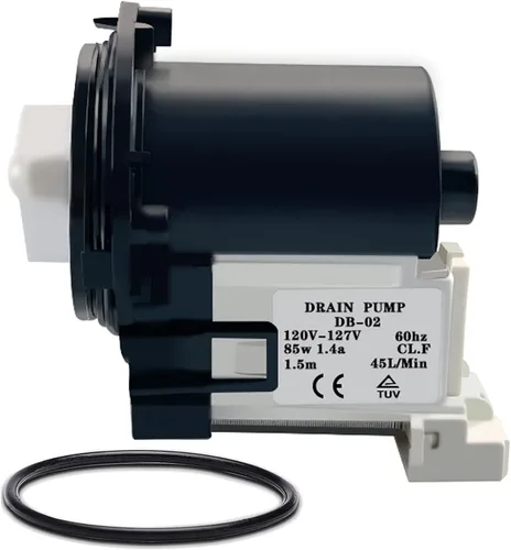 Kenmore 4681EA2001T Reemplazo del motor de la bomba de drenaje de arandela, incluye sello de anillo, reemplaza a AP5328388, 4681EA1007D, 4681EA1007G