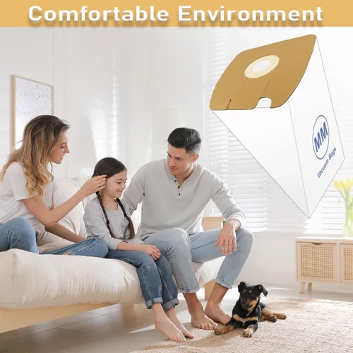 Miniatura 8 de Bolsas de vacío MM para envases Mighty Mite Eureka 3670, 3670M, 3670H, 3670G, 60295C, 60297A Mighty Mite, pieza # 60295, paquete de 8