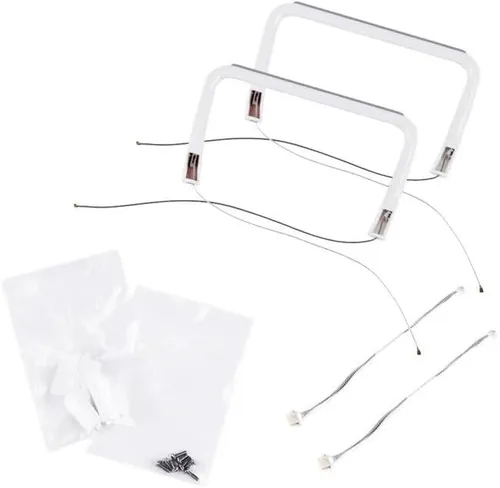 Miniatura 5 de Original Phantom 4 Pro/Adv Body Shell Upper Bottom Shell Landing Gear for D-JI Phontom 4 Professinal Drone Replacement Parts (Color : Upper Shell)
