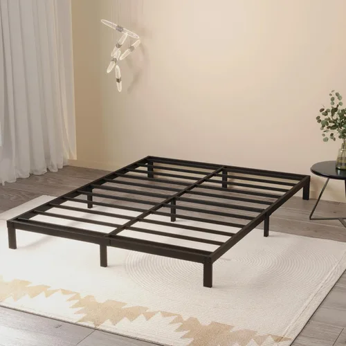 Maenizi Marco de Cama Tamaño King Sin Necesidad de Somier, Marco de Cama Plataforma King de Servicio Pesado de 8 Pulgadas Soporta Hasta 3000 Libras,