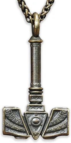 Miniatura 18 de Baldur Jewelry - Collar con Colgante de Martillo de Thor Mjölnir - Joyería Vikinga Nórdica de Thor - Collar de Thor - Regalos de Thor para Hombres