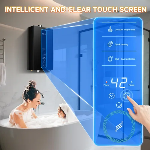 Miniatura 3 de Calentador de agua sin depósito de gas natural, 4.21GPM 16L para interiores, calentador de agua de propano constante, calentador de agua de gas