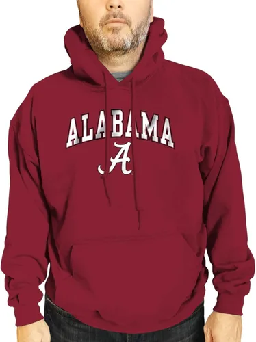 Campus Colors Sudadera unisex con capucha de manga larga de la NCAA para adultos con arco y logotipo Gameday Azul marino