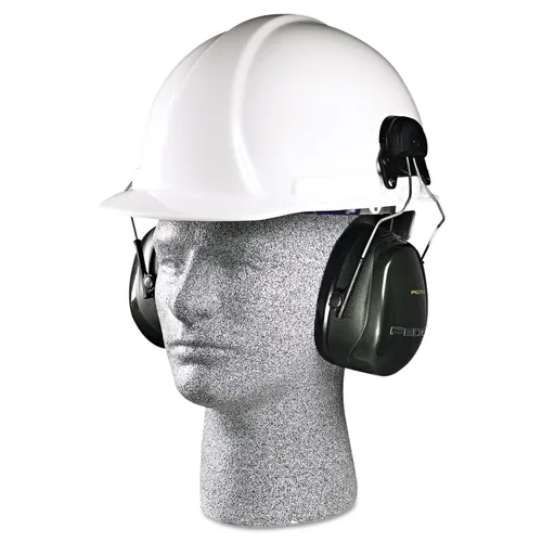 Miniatura 2 de 3M PELTOR Optime 101 Orejeras H7P3E-01, casco duro adjunto