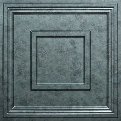 Miniatura 15 de STICKGOO Azulejo de techo colgante negro de 2 pies x 2 pies, panel de techo con revestimiento de PVC de alta calidad de 24 x 24 pulgadas - Paquete