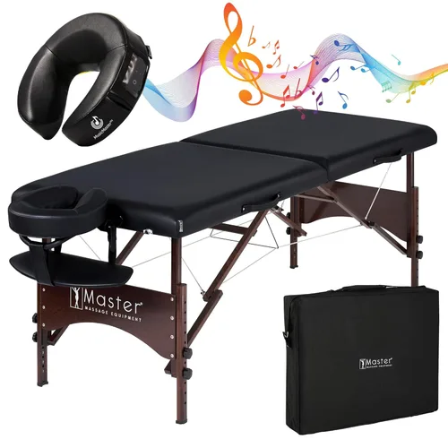 Miniatura 8 de Master Massage Standard Argo - Mesa de masaje portátil, 1 unidad (paquete de 1), color negro