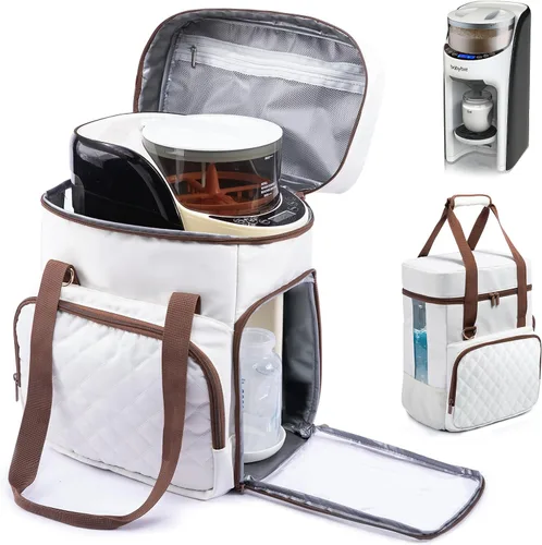 SFYBYHEART Estuche de transporte compatible con Baby Brezza Formula Pro Advanced Formula Pro - Bolsa de transporte para mezclador de fórmula para