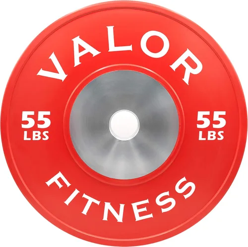 Miniatura 6 de Valor Fitness BPX - Placas de parachoques de goma para levantamiento de pesas olímpico, entrenamiento cruzado y entrenamientos de fuerza