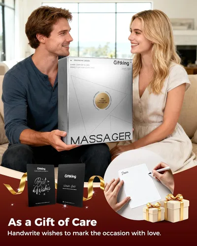 Miniatura 5 de Masajeador de cuello con calor, masajeador Shiatsu de espalda y cuello, almohada de masaje de tejido profundo 3D para espalda, hombros, alivio