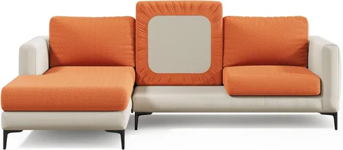 Miniatura 20 de Nolan Interior Funda Mágica para Sofá - Funda Clásica de Jacquard para Respaldo de Sofá - A Prueba de Mascotas, Fácil Instalación, Funda Elástica