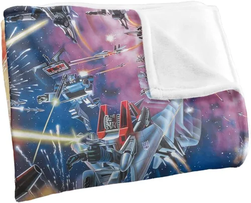 Miniatura 3 de Manta Transformers, 36 x 58 pulgadas, Autobot Box Art Silky Touch Super Soft