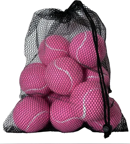 Miniatura 11 de Pelotas de tenis, paquete de 12 pelotas de tenis de práctica avanzada para principiantes, pelotas de tenis de entrenamiento para perros y mascotas