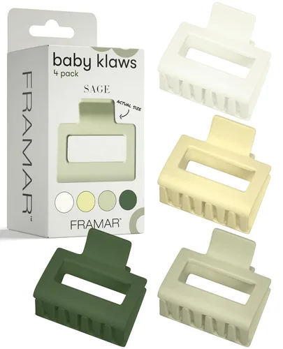 Miniatura 15 de FRAMAR - Pinzas grandes de garra para cabello grueso – Pinza grande para cabello grueso, pinzas grandes para mujeres, pinzas de garra para mujeres