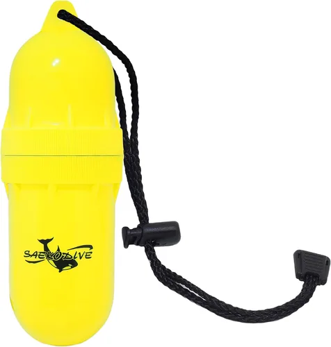 Miniatura 10 de Caja seca cilíndrica con cordón, contenedor impermeable, soporte hermético para llaves, para esnórquel, barco, kayak, buceo y actividades acuáticas