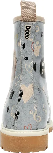 Miniatura 8 de DOGO Botas largas para mujer botas de invierno de cuero vegano y diseño único para mujer, botas cómodas y elegantes para mujer