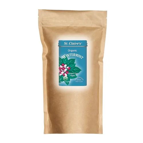 Miniatura 14 de Pastillas Herbales Orgánicas de St. Claire, (Jengibre, lata de 1.5 onzas, paquete de 3) Sin gluten, veganas, sin OMG, a base de plantas, sin