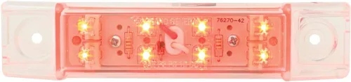 Miniatura 22 de GG Grand General 75170 Luz sellada ámbar/ámbar (6" rectángulo 8 LED, alto/bajo 3 cables)