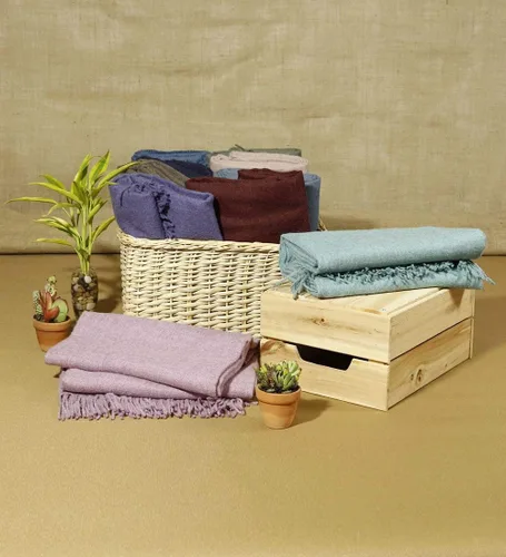 Miniatura 6 de Manta ligera 100% de lana de alpaca para bebé, diseño de color sólido, manta de lana de alpaca para bebé, cama, sofá, suave y cálido, Perú, 72 x 52