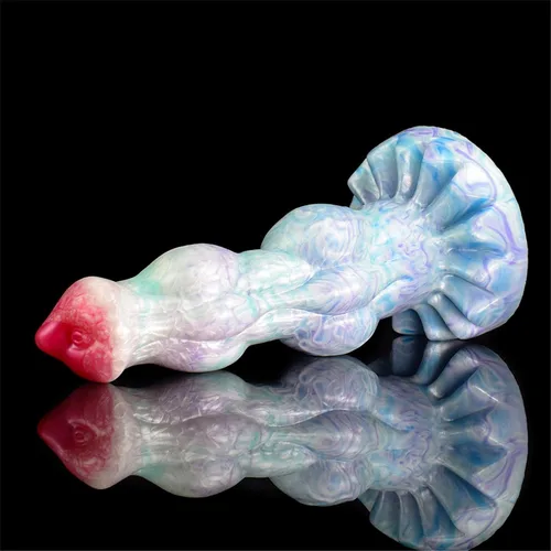 Miniatura 5 de Consolador de dragón suave grueso de 9.05 pulgadas, consoladores de silicona para punto G, juguetes sexuales para adultos, juguetes sexuales