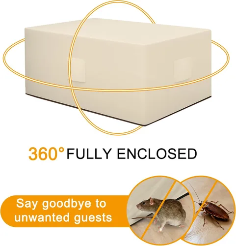 Miniatura 3 de HDCAXKJ Fundas impermeables para muebles de patio, funda para tumbona para exteriores, funda resistente con cremallera, resistente a la intemperie