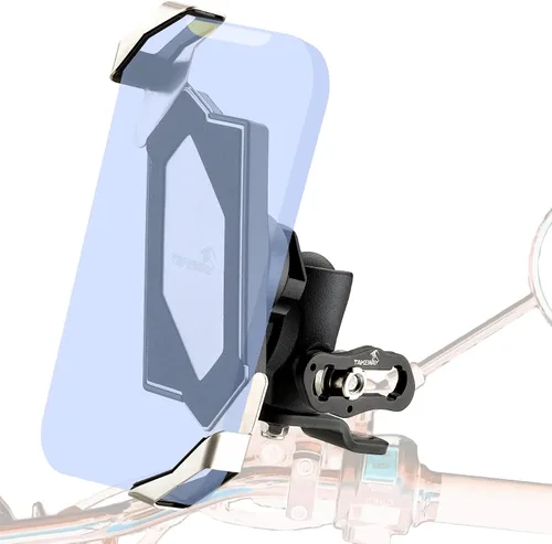 Miniatura 11 de Clampod HAWK1-PH05 - Soporte para teléfono, base de abrazadera para manillar de motocicleta y varios vehículos, ajustable, estable, brazo de doble