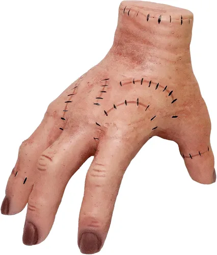 KatchOn, Wednesday Thing Hand Addams Family – Mano grande de Wednesday Addams Thing Hand | Accesorio de mano para decoraciones de Halloween de la