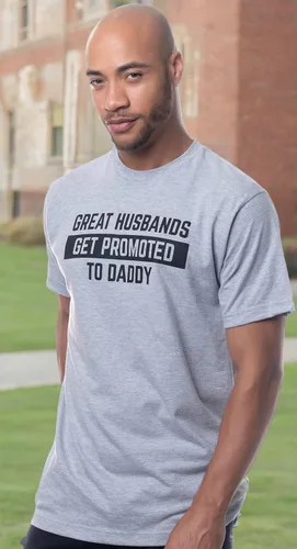 Miniatura 7 de Great Husbands Get Promoted to Daddy Divertida camiseta de revelación de género de paternidad para hombre