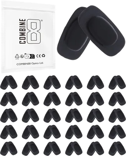 Miniatura 9 de 12 pares de almohadillas de nariz para gafas de silicona suave color negro para Costa South Point/Flagler/Ponce/Wader; para Oakley