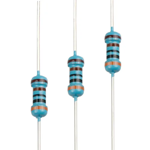Miniatura 11 de 100pcs 1 ohm Resistor 1/4w (0.25 W) Resistencia fija de película metálica de tolerancia ±1%, múltiples valores de resistencia opcional