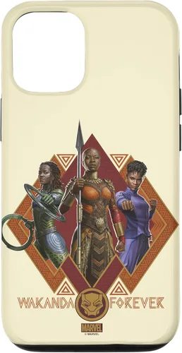Miniatura 26 de iPhone 16 Marvel Black Panther: Wakanda Forever Hero Warrior Trio Case