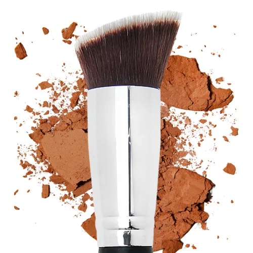 Miniatura 28 de Beauty Junkees Brocha plana para delineador de ojos – Brocha de maquillaje profesional de precisión para delineador de ojos afilados, modelado