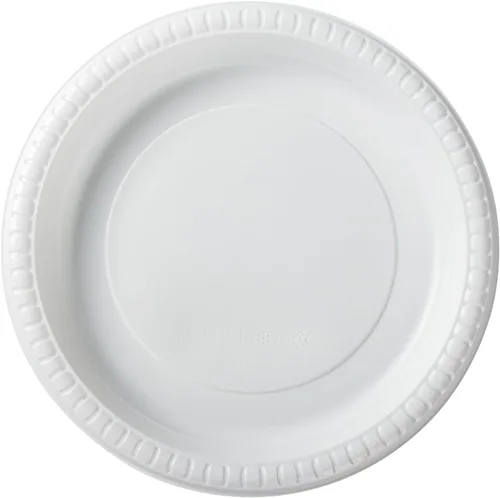 Miniatura 7 de Paquete de 150 platos de plástico negro de 9 pulgadas, envueltos retráctiles, sin prelavado BPA Free Heavy Duty Reusable & Sturdy Trays