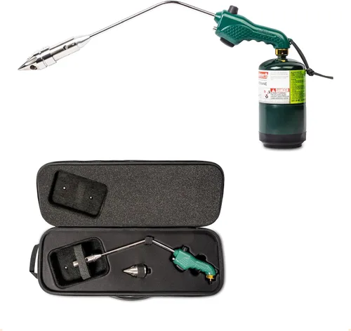 Miniatura 10 de ROCKETFIRE Antorcha Encendedora de Fuego Cabezal de Antorcha de Propano Perfecto, Pistola para Parrilla, Antorcha para Carbón Compatible
