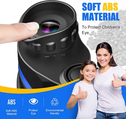 Miniatura 2 de LET'S GO! Binoculares para niños, prismáticos compactos de alta resolución a prueba de golpes
