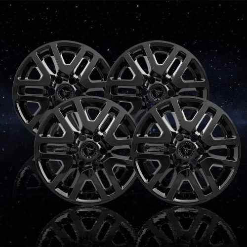 Miniatura 5 de Pieles de rueda cromadas de 16 pulgadas con radios en V para Nissan Frontier SV 2014-2021