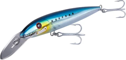 Miniatura 13 de Dr.Fish Señuelos de pesca de buceo profundo de 13 a 20 pies, señuelos de pesca dura de agua salada de 7.5 pulgadas, anzuelos agudos de buceo