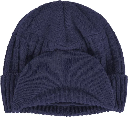 Miniatura 34 de Janey&Rubbins Gorro de punto diario con orejeras con forro polar y calavera