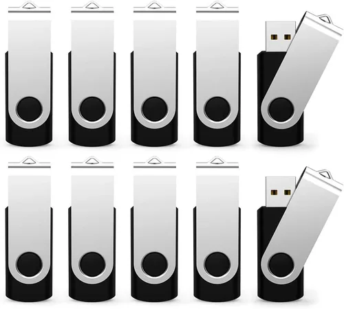 Miniatura 10 de Unidad flash USB de 8 GB, unidades de pulgar USB Maspen 2.0 de alta velocidad USB Memory Stick Zip Drives (azul, 8 GB)