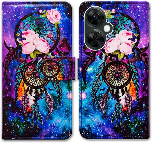 Miniatura 17 de Bcov Funda para Oneplus Nord N30 5G, diseño de pájaro negro y verde con tapa para teléfono con ranura para tarjeta y soporte para OnePlus Nord N30 5G