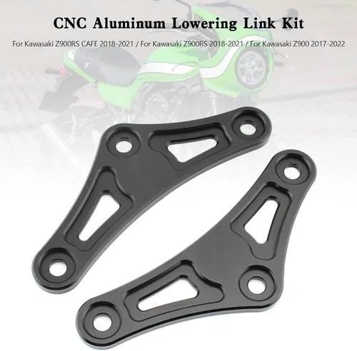 Miniatura 5 de Kit de eslabones de bajada de aluminio CNC de 1.181 in para Kawasaki Z900RS CAFE 2018-2021, Z900RS 2018-2021, Z900 2017-2022