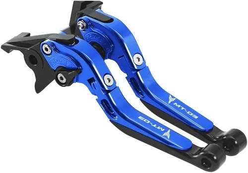 Miniatura 5 de F Palanca de freno para motocicleta CNC ajustable plegable extensible palanca de embrague de freno para Yamaha MT03 MT 03 Mt-03 2005-2014 Y