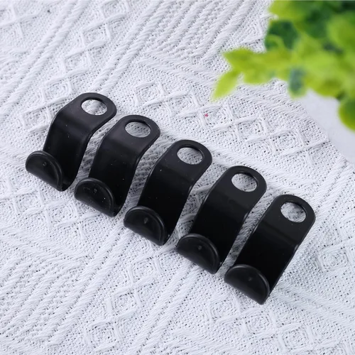 Miniatura 6 de MCPINKY Ganchos extensores de percha, 50 piezas de ganchos para colgar ropa, ganchos para colgar ropa, color negro