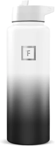 Miniatura 18 de IRON °FLASK Frasco de hidratación para acampar y senderismo con boquilla, botella de agua deportiva de acero inoxidable aislada de boca ancha, Aurora
