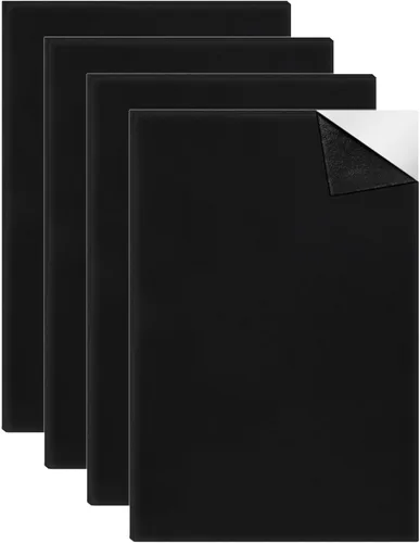 Hojas acolchadas de espuma adhesiva de celda cerrada, láminas de espuma de neopreno autoadhesivas, almohadillas de espuma adhesivas, almohadillas de