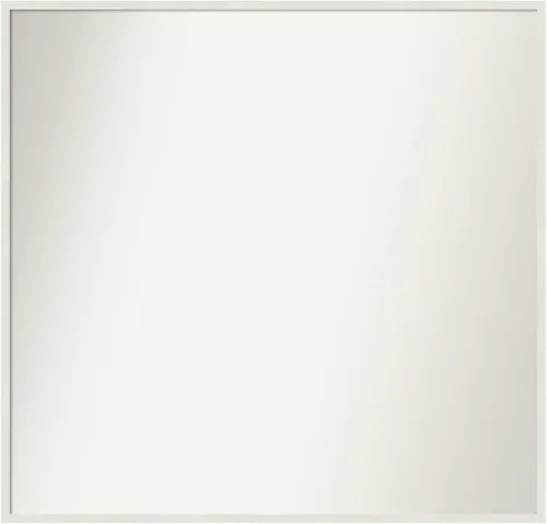 Miniatura 1035 de Amanti Art Espejo de baño blanco para sobre el fregadero, 32 x 45 pulgadas, espejo de tocador rectangular blanco esbelto, marco de madera moderno